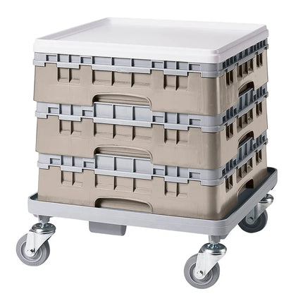 Giá Đựng Ly Camrack® Cambro 49S318184 49 Ngăn - (1) Thanh Nối Xám, Màu Beige