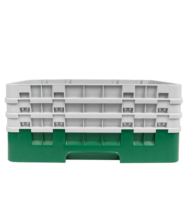 Giá Đựng Ly Camrack Cambro 8HS638119 Cỡ Nửa Khay 8 Ngăn - (3) Thanh Nối, Màu Xanh Lá Sherwood