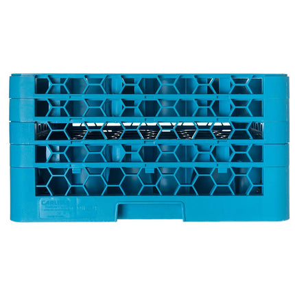 Giá Đựng Ly Carlisle OptiClean™ NeWave™ RW30-214 30 Ngăn 3 Tầng Mở Rộng - Xanh Dương
