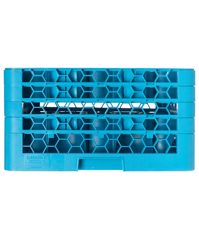 Giá Đựng Ly Carlisle OptiClean™ NeWave™ RW30114 30 Ngăn 2 Tầng Mở Rộng - Xanh Dương