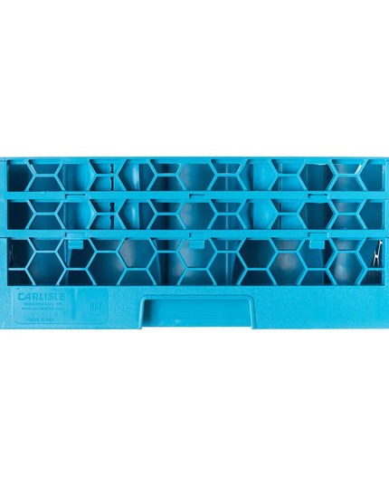 Giá Đựng Ly OptiClean™ NeWave™ Carlisle RW20-114 20 Ngăn - 2 Thanh Nối, Màu Xanh