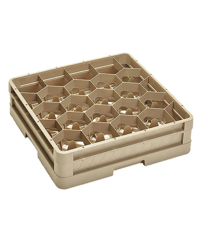 Giá Đựng Ly Traex® Rack Max Vollrath CR11G Cỡ Đầy Đủ 20 Ngăn - 1 Thanh Nối, Màu Be
