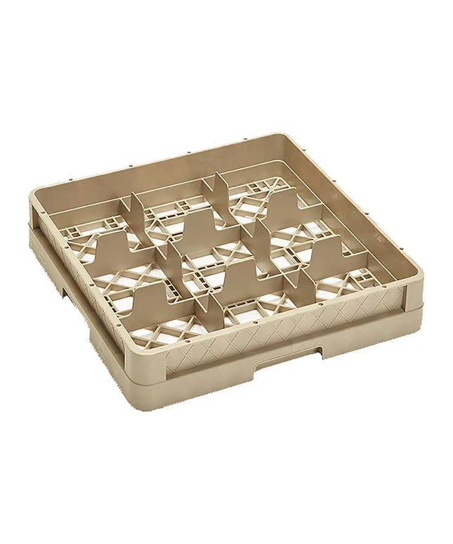 Giá Đựng Ly Traex® Vollrath CR10 Cỡ Lớn 9 Ngăn - Màu Beige