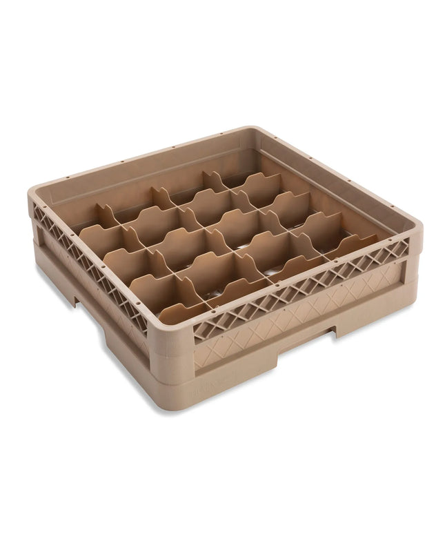 Giá Đựng Ly Traex® Vollrath CR5A Cỡ Lớn 20 Ngăn - (1) Thanh Nối, Màu Beige