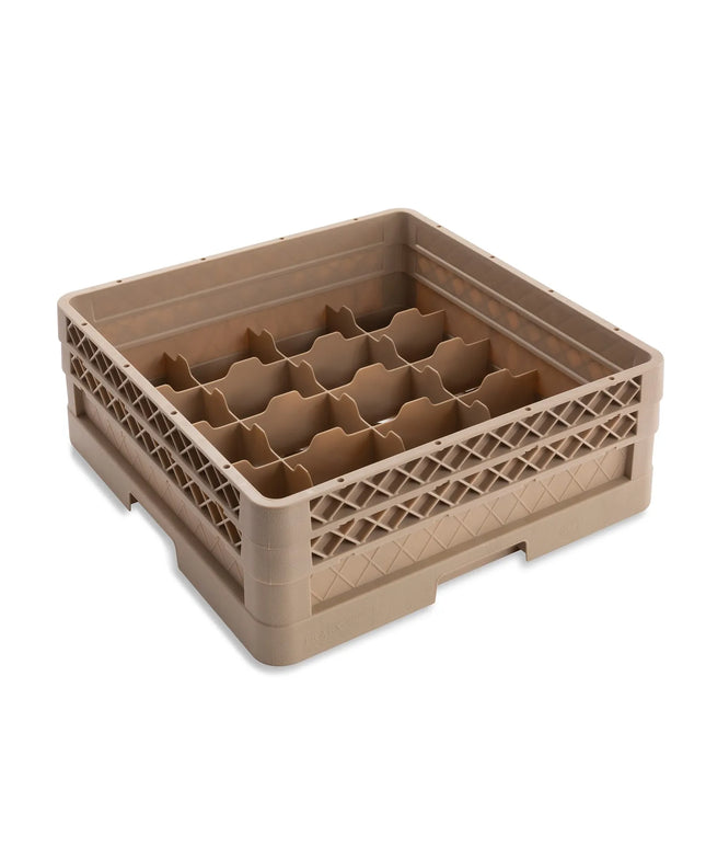 Giá Đựng Ly Traex® Vollrath CR5AA Cỡ Đầy Đủ 20 Ngăn - 1 Thanh Nối, Màu Be