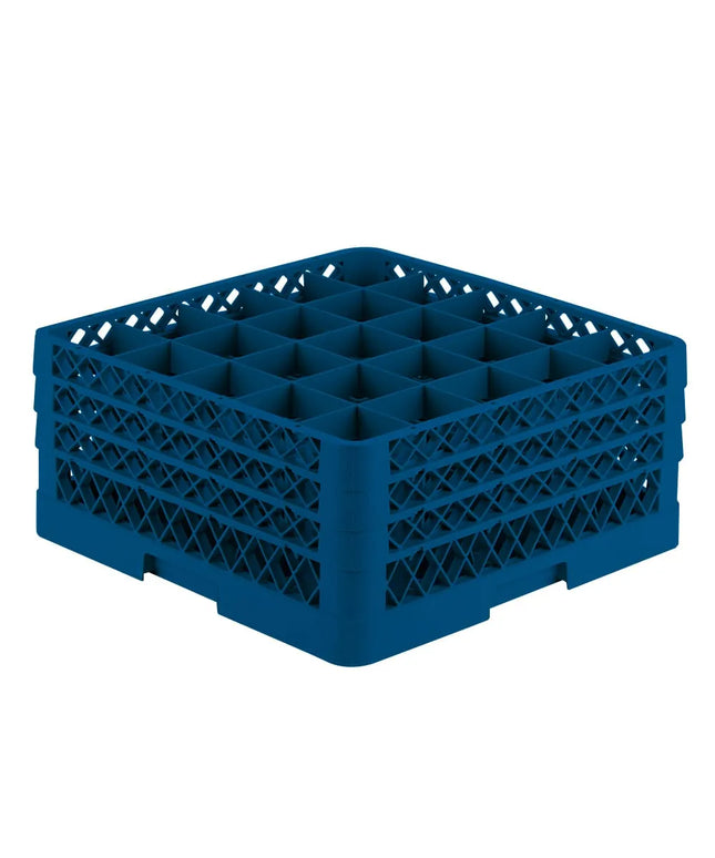 Giá Đựng Ly Vollrath Rack-Master TR6BBB 25 Ngăn 3 Tầng Mở Rộng - Xanh Royal