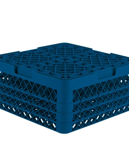 Giá Đựng Ly Vollrath Rack-Master TR6BBB 25 Ngăn 3 Tầng Mở Rộng - Xanh Royal