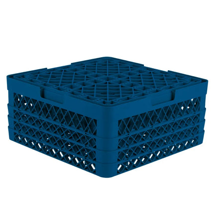 Giá Đựng Ly Vollrath Rack-Master TR6BBB 25 Ngăn 3 Tầng Mở Rộng - Xanh Royal