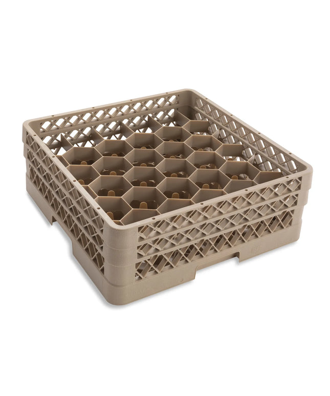 Giá Đựng Ly Vollrath TR12HA Traex® Rack Max® Cỡ Lớn 30 Ngăn - 2 Thanh Nối, Beige