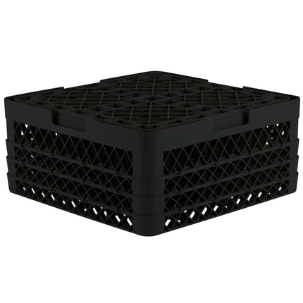 Giá Đựng Ly Vollrath TR12HHH Rack Max 30 Ngăn - 3 Thanh Nối, Đen