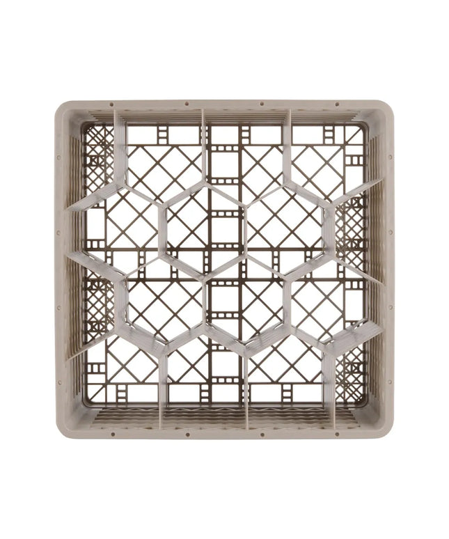 Giá Đựng Ly Vollrath TR18JJJJJ Traex® Rack Max Cỡ Lớn 12 Ngăn - 5 Thanh Nối, Beige