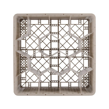 Giá Đựng Ly Vollrath TR18JJJJJ Traex® Rack Max Cỡ Lớn 12 Ngăn - 5 Thanh Nối, Beige
