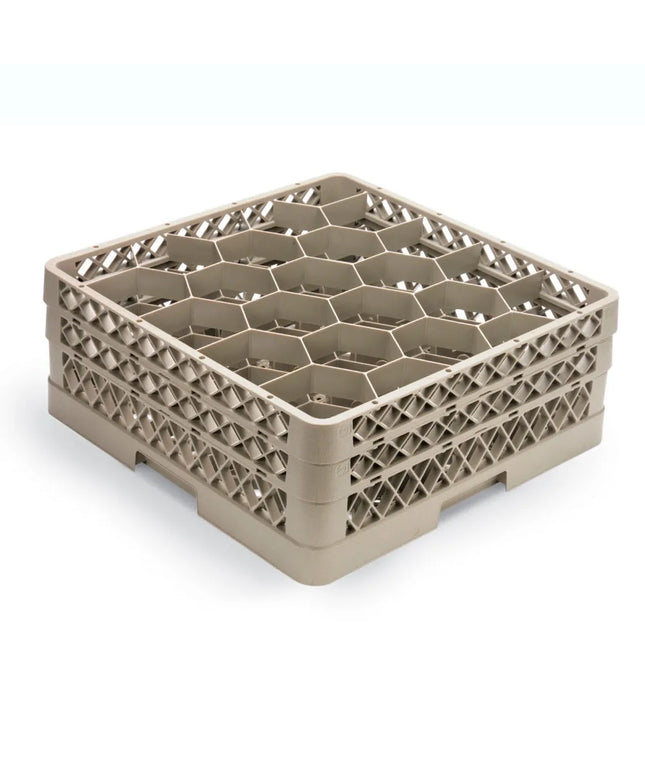 Giá Đựng Ly Vollrath Traex® Rack Max® TR11GGGG Cỡ Full 20 Ngăn 4 Tầng Mở Rộng - Be