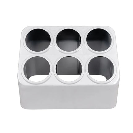 Giá Đựng Ống Dao Muỗng Nĩa Vollrath 52644 Silv-a-Tainer 6 Ống Nhựa Màu Xám