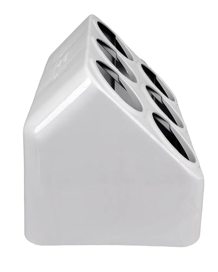 Giá Đựng Ống Dao Muỗng Nĩa Vollrath 52644 Silv-a-Tainer 6 Ống Nhựa Màu Xám
