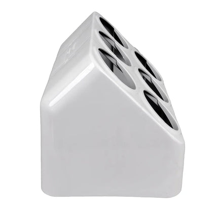 Giá Đựng Ống Dao Muỗng Nĩa Vollrath 52644 Silv-a-Tainer 6 Ống Nhựa Màu Xám