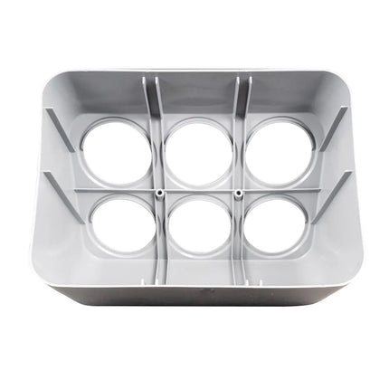 Giá Đựng Ống Dao Muỗng Nĩa Vollrath 52644 Silv-a-Tainer 6 Ống Nhựa Màu Xám