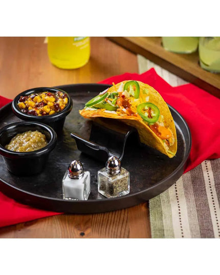 Giá Đựng Taco Tablecraft 10277BK Chứa 1-2 Taco, Melamine, Đen