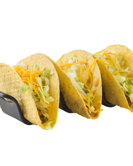 Giá Đựng Taco Tablecraft 10278BK Chứa 2-3 Taco, Melamine, Đen