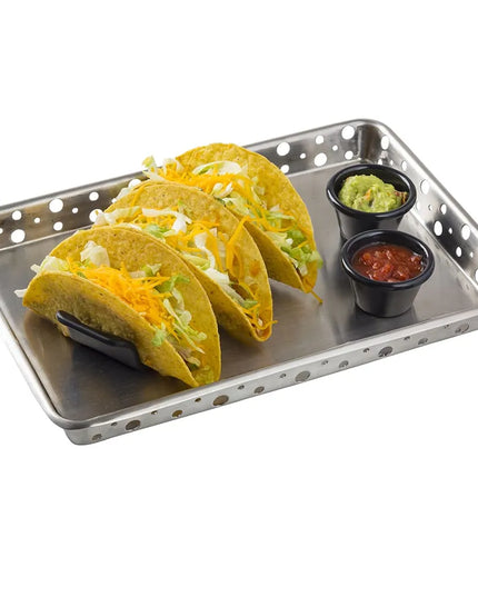 Giá Đựng Taco Tablecraft 10278BK Chứa 2-3 Taco, Melamine, Đen