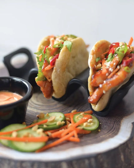 Giá Đựng Taco Tablecraft 10278BK Chứa 2-3 Taco, Melamine, Đen