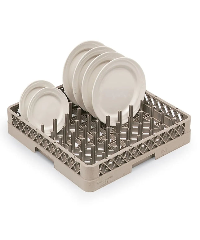 Giá Rổ Chốt Đĩa/Khay Máy Rửa Chén Vollrath TR-3-08 Cỡ Đầy Đủ Hở Đáy Và Hông - Vàng