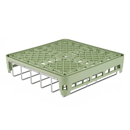 Giá Rổ Hở Hai Đầu Kèm Thanh Chèn Máy Rửa Chén Vollrath 5266910 Cỡ Đầy Đủ 50.2 x 50.2 cm - Xanh Lá