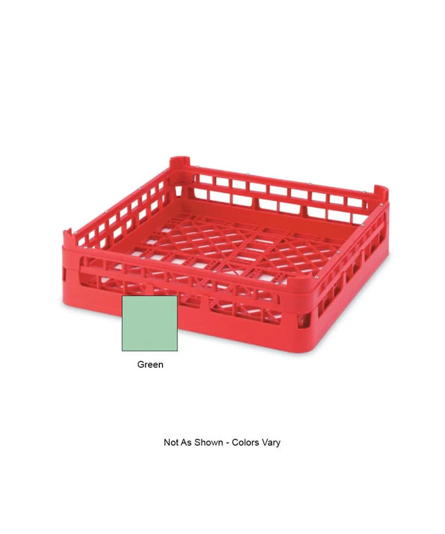 Giá Rổ Hở Hai Đầu Máy Rửa Chén Vollrath 5267010 Cỡ Đầy Đủ Thấp 50.2 x 50.2 cm - Xanh Lá