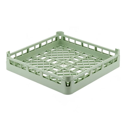 Giá Rổ Hở Hai Đầu Máy Rửa Chén Vollrath 5267010 Cỡ Đầy Đủ Thấp 50.2 x 50.2 cm - Xanh Lá