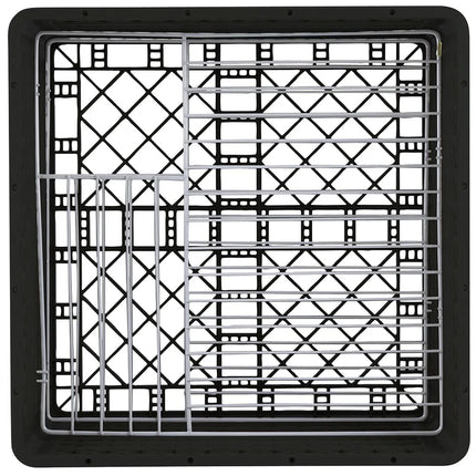 Giá Rổ Máy Rửa Chén Vollrath PM2011-6 Chứa 20 Đĩa 6 Thanh Nối - Đen