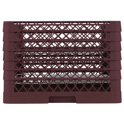 Giá Rổ Máy Rửa Chén Vollrath PM2011-6 Chứa 20 Đĩa 6 Thanh Nối - Đỏ Burgundy