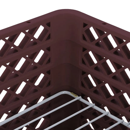 Giá Rổ Máy Rửa Chén Vollrath PM2011-6 Chứa 20 Đĩa 6 Thanh Nối - Đỏ Burgundy