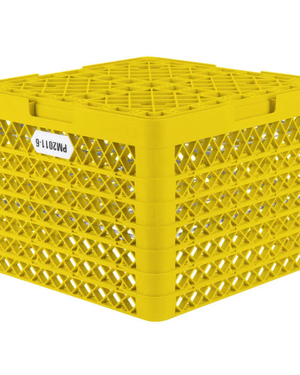 Giá Rổ Máy Rửa Chén Vollrath PM2011-6 Chứa 20 Đĩa 6 Thanh Nối - Vàng