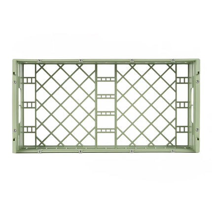 Giá Rửa Bát Dạng Mở Vollrath 52801 - Cỡ Nửa Khay, Màu Xanh Lá