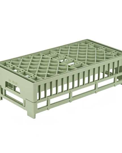 Giá Rửa Bát Dạng Mở Vollrath 52801 - Cỡ Nửa Khay, Màu Xanh Lá