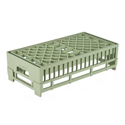 Giá Rửa Bát Dạng Mở Vollrath 52801 - Cỡ Nửa Khay, Màu Xanh Lá
