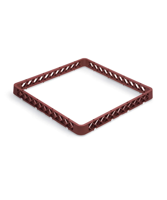 Giá Rửa Bát Dạng Mở Vollrath TR1A - Cỡ Đầy Đủ, 1 Thanh Nối Dài, Màu Đỏ Burgundy