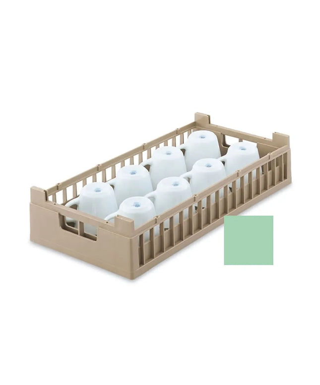 Giá Rửa Bát Vollrath 52805 Nửa Khay 8 Ngăn Màu Xanh