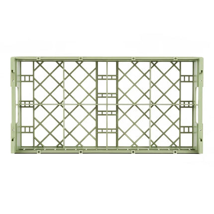 Giá Rửa Bát Vollrath 52805 Nửa Khay 8 Ngăn Màu Xanh