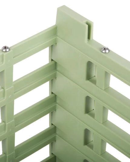 Giá Rửa Chén Hở Vollrath 5280711 - Siêu Cao, Cỡ Nửa Khay, Màu Xanh Lá