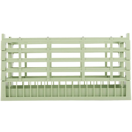 Giá Rửa Chén Hở Vollrath 5280711 - Siêu Cao, Cỡ Nửa Khay, Màu Xanh Lá