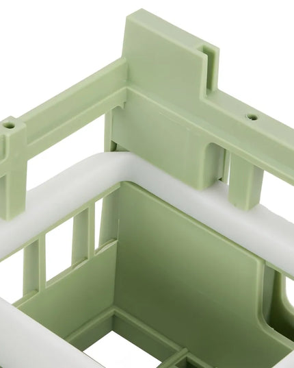Giá Rửa Chén Vollrath 5282011 10 Ngăn, Cỡ Vừa, Nửa Khay, Xanh Lá