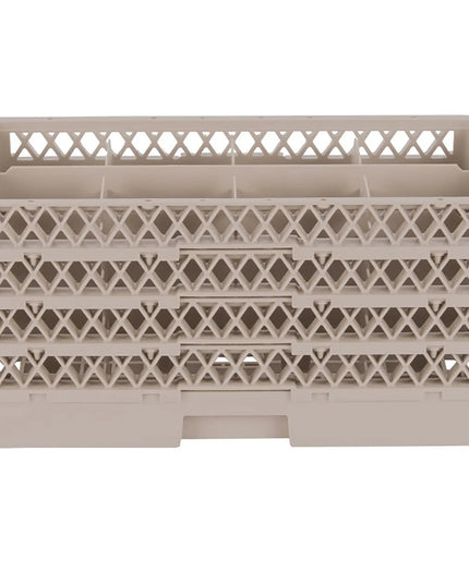 Giá Rửa Chén Vollrath HR1B1BBB Cỡ Nhỏ 8 Ngăn - 4 Thanh Nối Ngăn, Beige