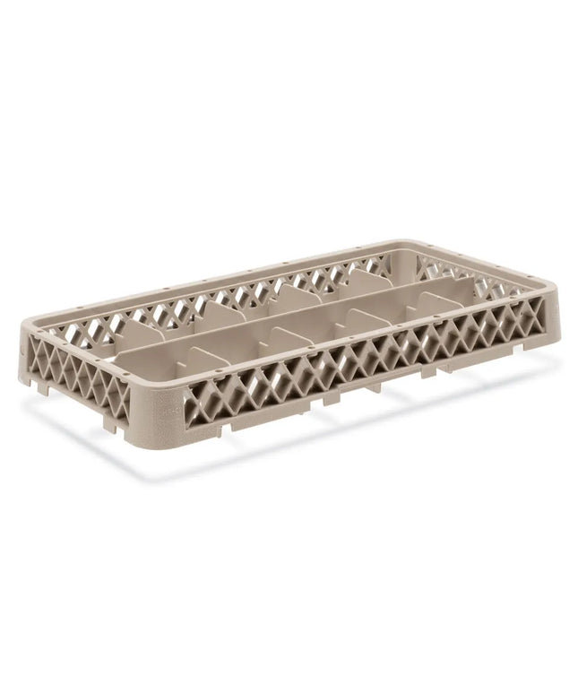 Giá Rửa Chén Vollrath HR1C1A Nửa Khay, 10 Ngăn, (1) Ngăn Mở, (1) Thanh Nối Ngăn, Beige