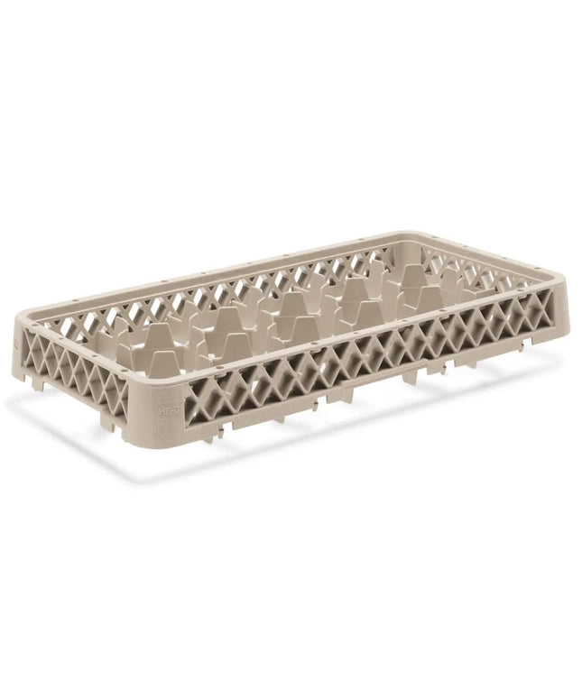 Giá Rửa Chén Vollrath HR1D1 Nửa Khay, 17 Ngăn Vuông, (1) Thanh Nối Ngăn, Beige