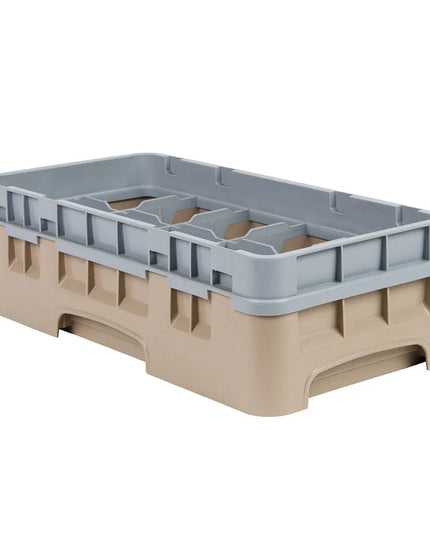 Giá Rửa Ly Cambro Camrack 10HS318184 10 Ngăn - Có Tầng Mở Rộng, Be