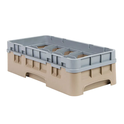 Giá Rửa Ly Cambro Camrack 10HS318184 10 Ngăn - Có Tầng Mở Rộng, Be