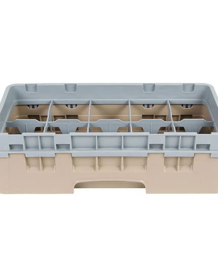 Giá Rửa Ly Cambro Camrack 10HS318184 10 Ngăn - Có Tầng Mở Rộng, Be