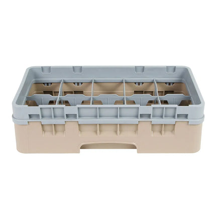 Giá Rửa Ly Cambro Camrack 10HS318184 10 Ngăn - Có Tầng Mở Rộng, Be
