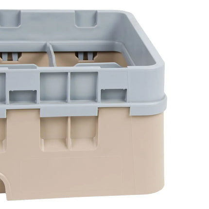 Giá Rửa Ly Cambro Camrack 10HS318184 10 Ngăn - Có Tầng Mở Rộng, Be
